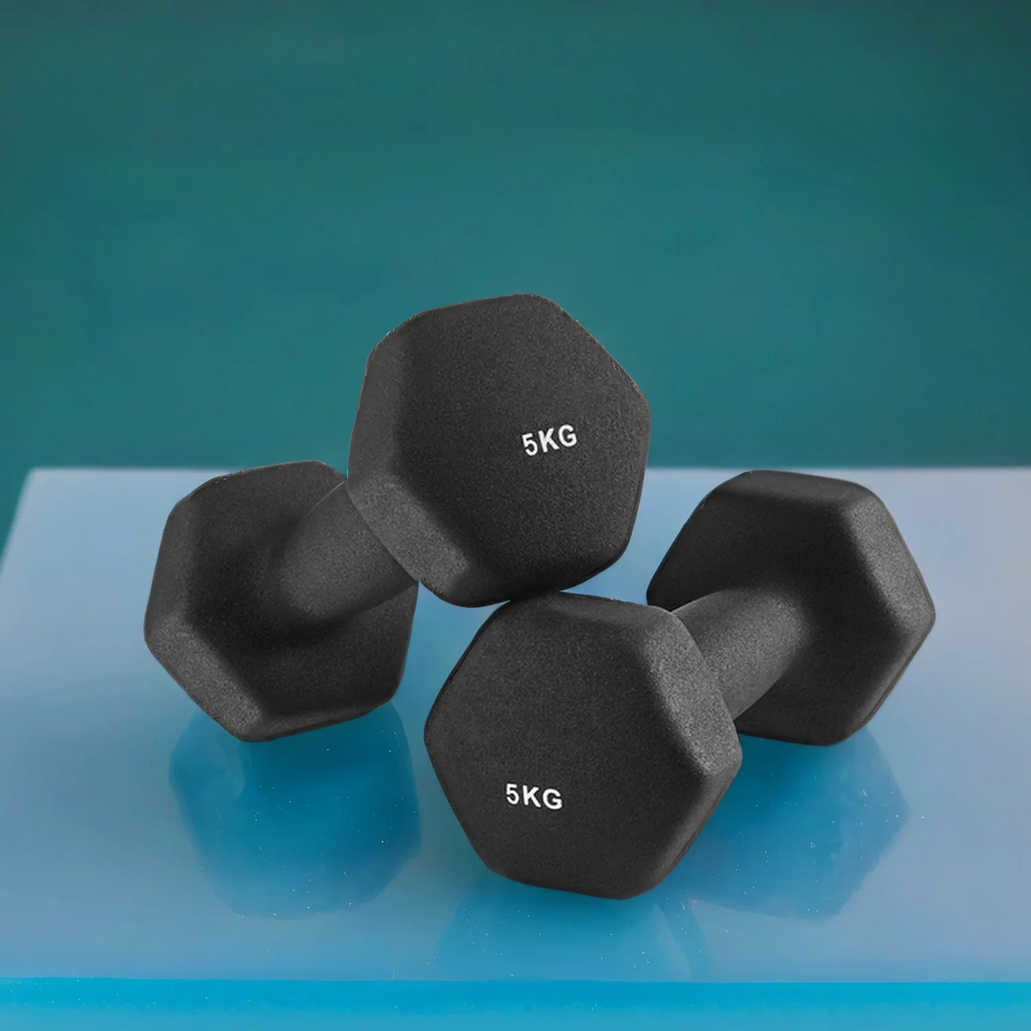 SONGMICS 2 x 5 kg Dumbbells