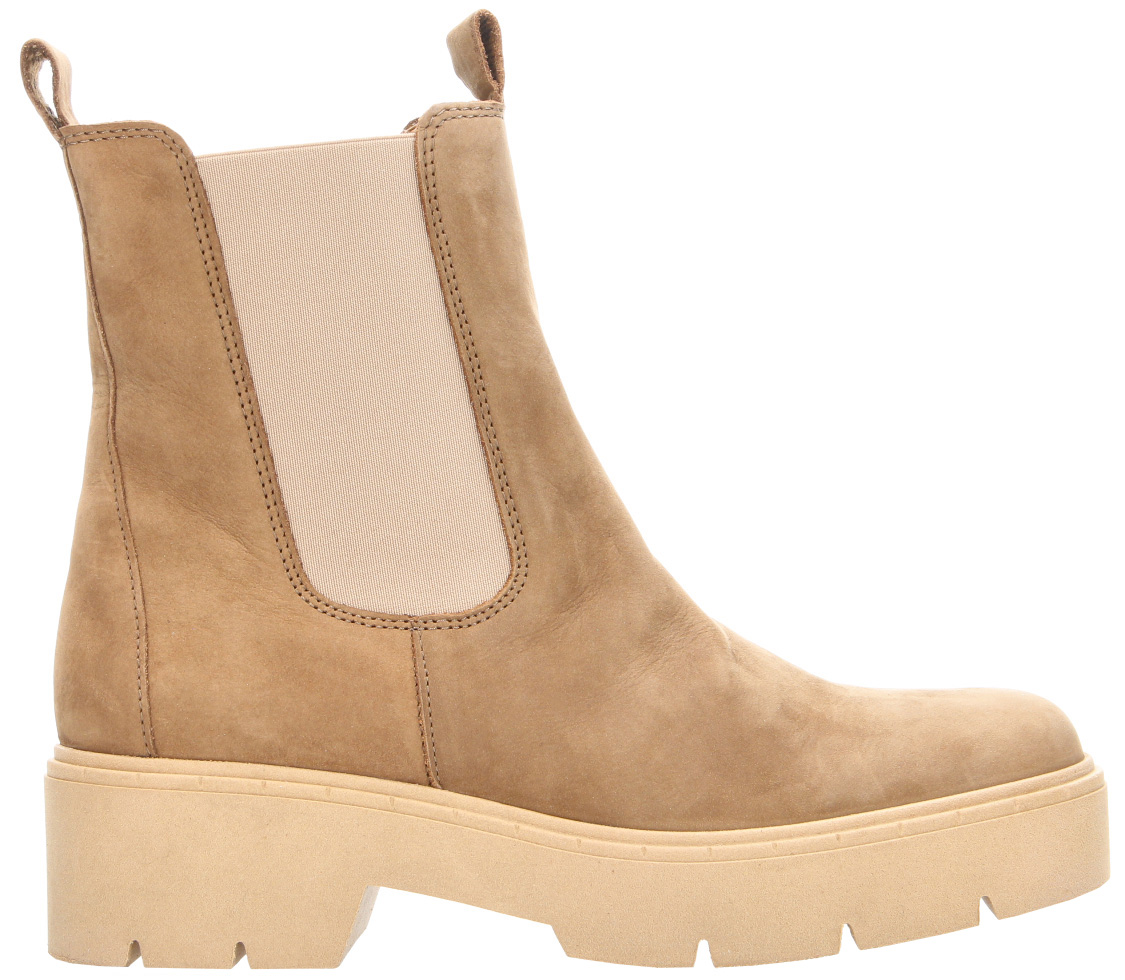 Chelsea Boots Glattleder schwarz