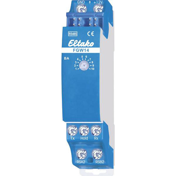 Eltako 30014017 Fgw14 Lan Gateway Bidirectional 0.5w Standby Din Rail