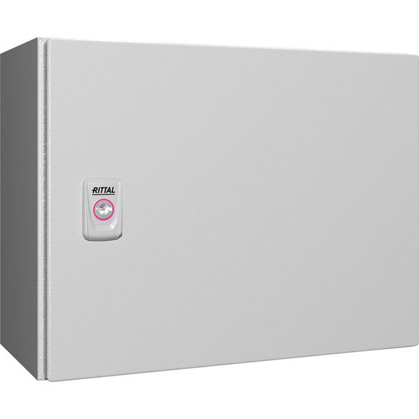 Rittal AX Series RAL7035 Sheet Steel Enclosure, IP66, IK10, 380 x 300 x 210mm