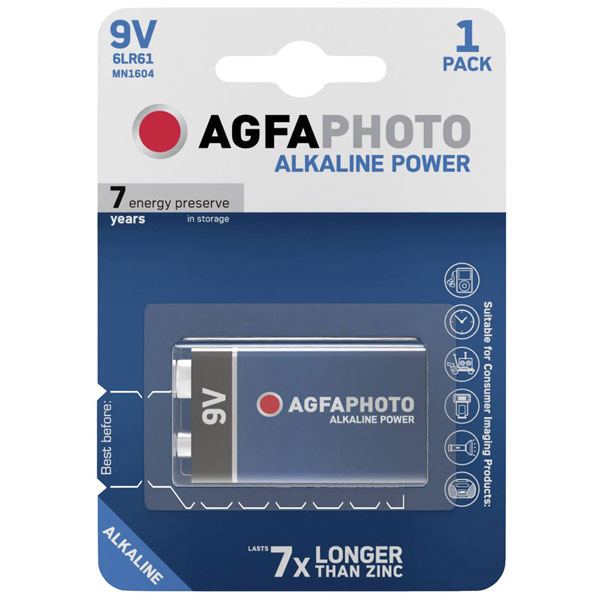 AGFA Photo 1 AgfaPhoto 9V-Block 6 LR 61