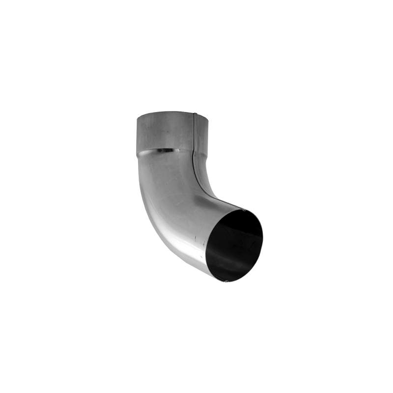 Lindab Galvanised Steel Gutter Downpipe 70dg Bend 75mm - Lindab Magestic BKM7075MG