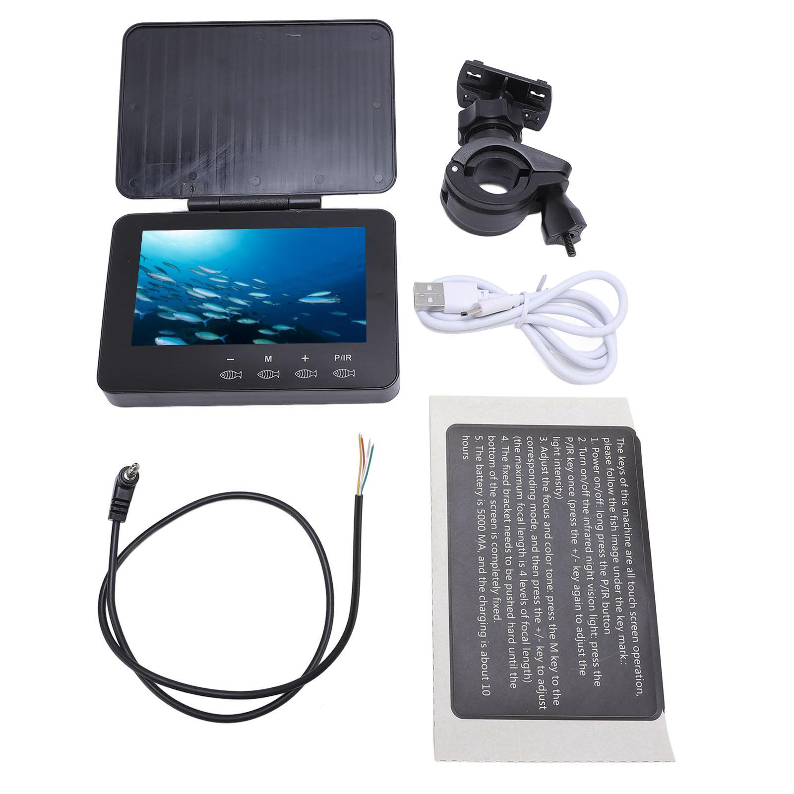 ZEBLAZE Fish Finder Camera Screen 4.3 Inch IPS Touchscreen AV Video High Definition Ice Fish Camera Display