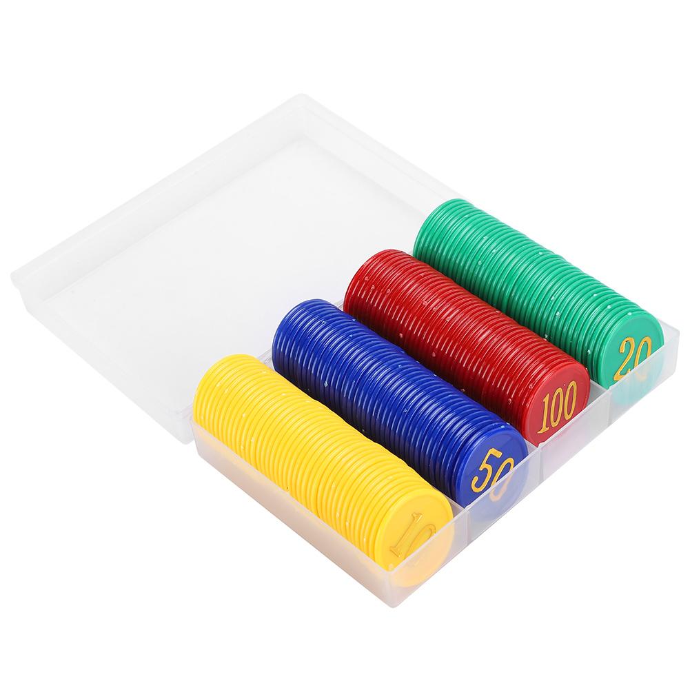 Health & Beauty PRODUCT 160pcs Box Poker Chips Professional Family Educational Digital Chips Poker Chips Set