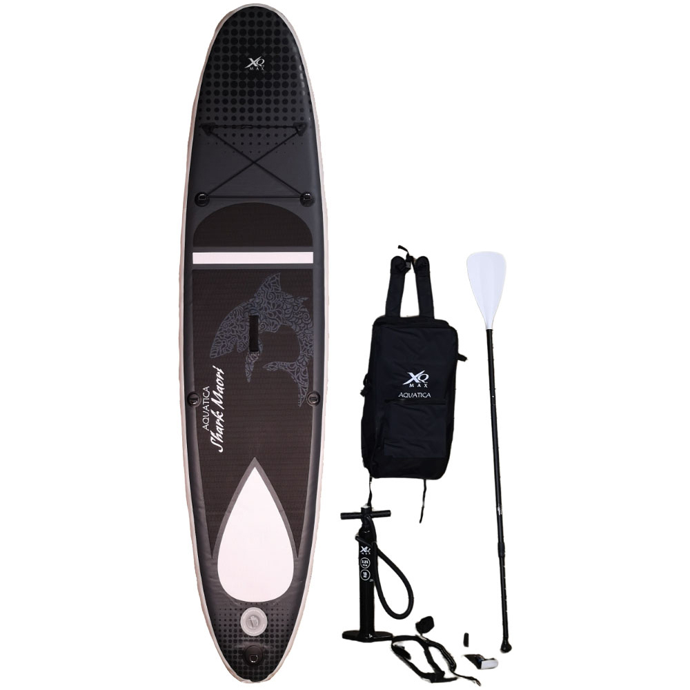 Samuel Alexander Inflatable Stand Up Paddle Board and Kit - Black