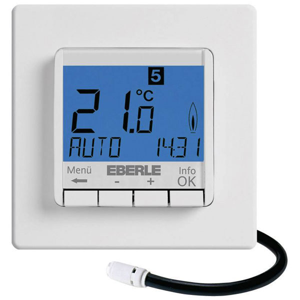 Eberle 527 8123 55 100 Fit-3f Thermostat Flush-mount 7 Day Floor C...