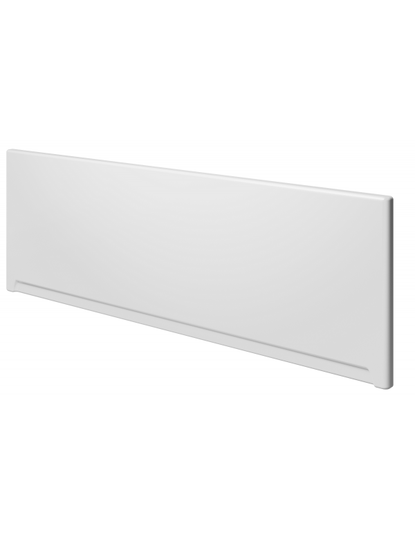 Riho Universal Front Panel In White Acrylic gray
