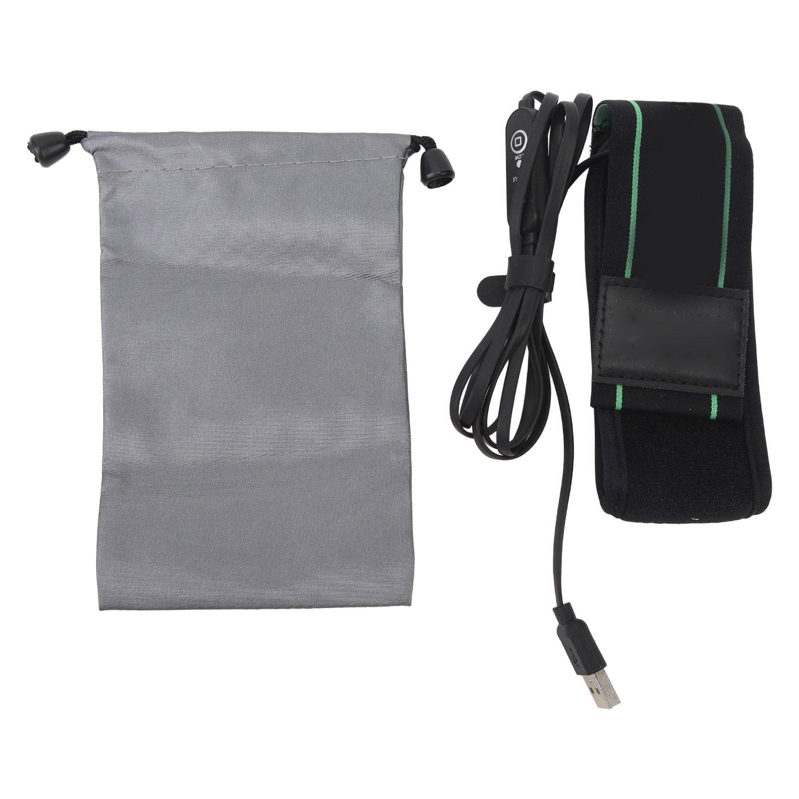 Koogeelife 11.4in Lens Heater Warmer with Adjustable Strap Timing 3 Temperature Regulator Anti Fog USB Lens