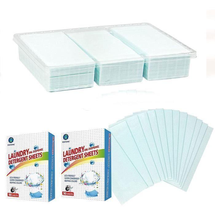 LG-Expro Concentrated Laundry Detergent Sheets 180 Pieces Liquid-Free Laundry Detergent Sheets Laundry Detergent Strips