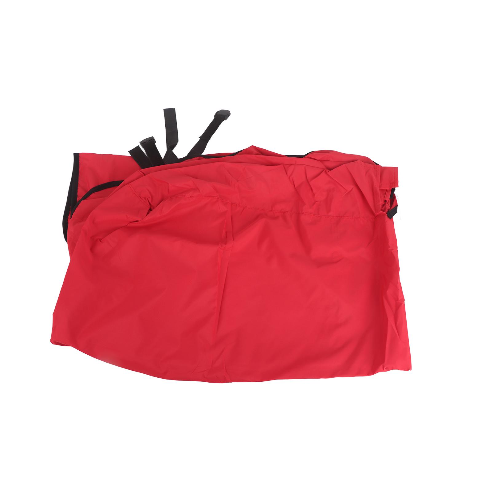 TOMTOP JMS Garden Courtyard Outdoor Waterproof Polyester Taffeta 3‑seats Swing Chair Hammock Seat Cushion Cover black