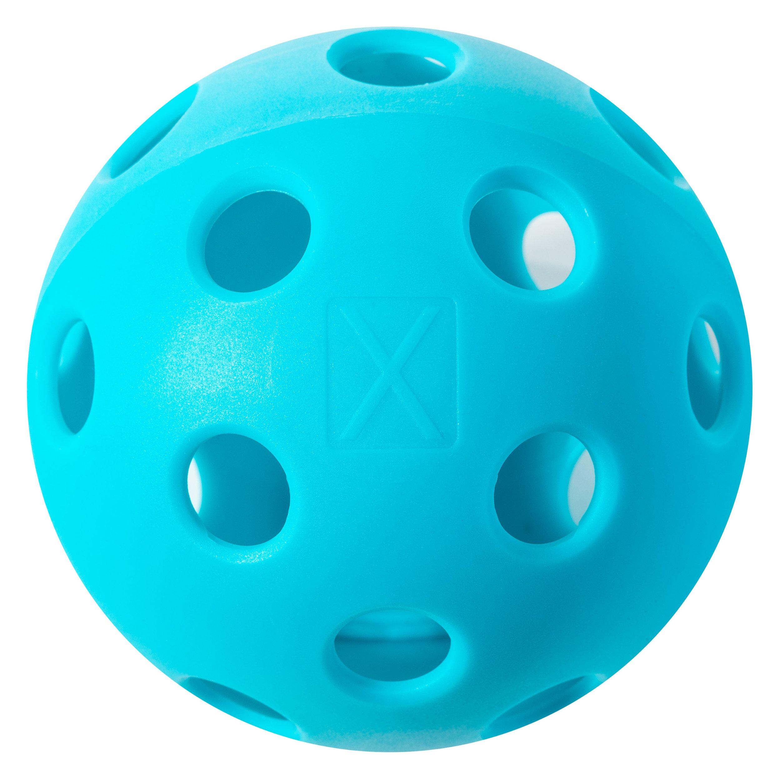 Franklin Sports Indoor X-26 Pickleball - Blue Pack of 3
