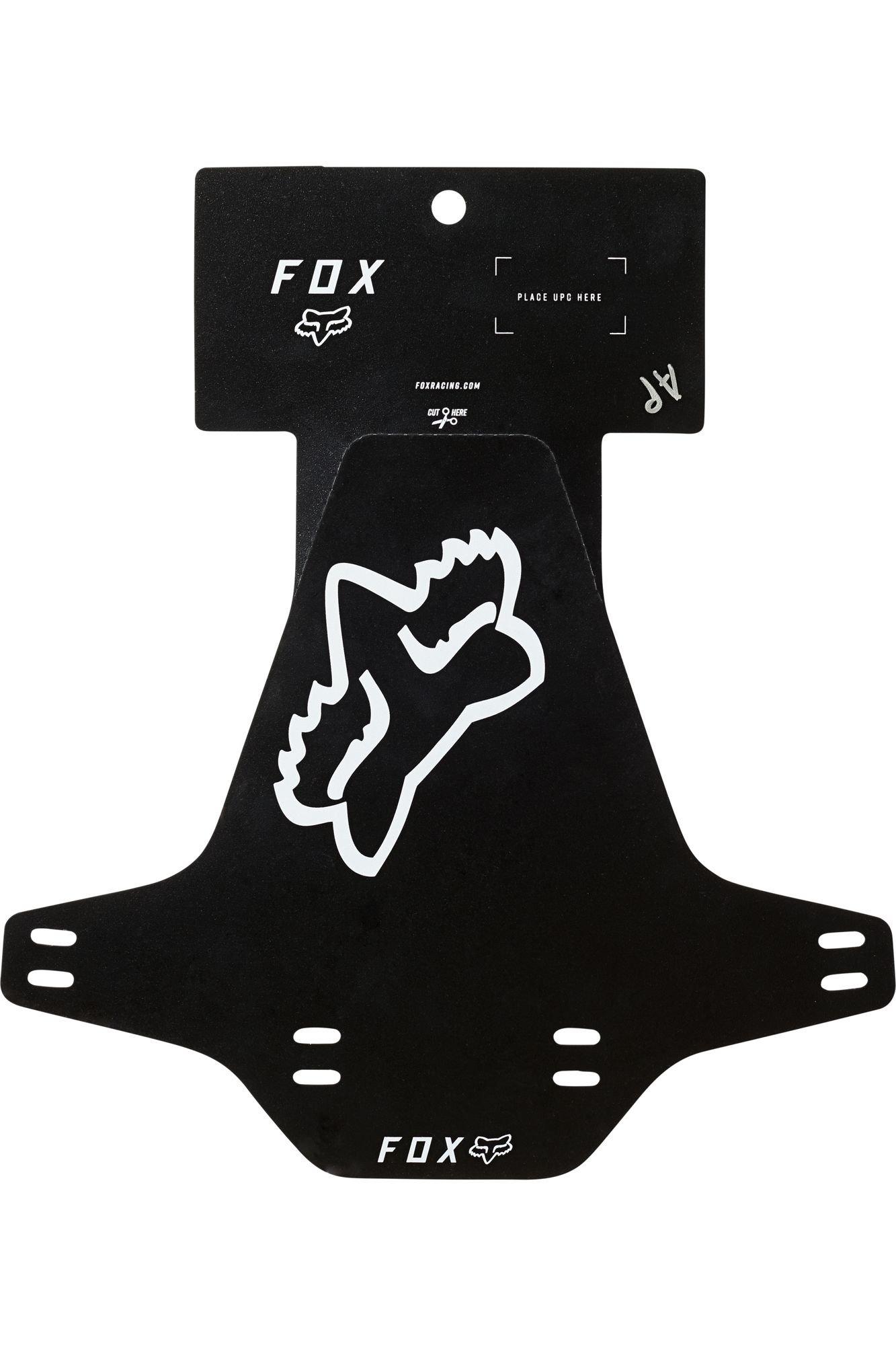 Fox Men's MTB Mud Fender | Black,White