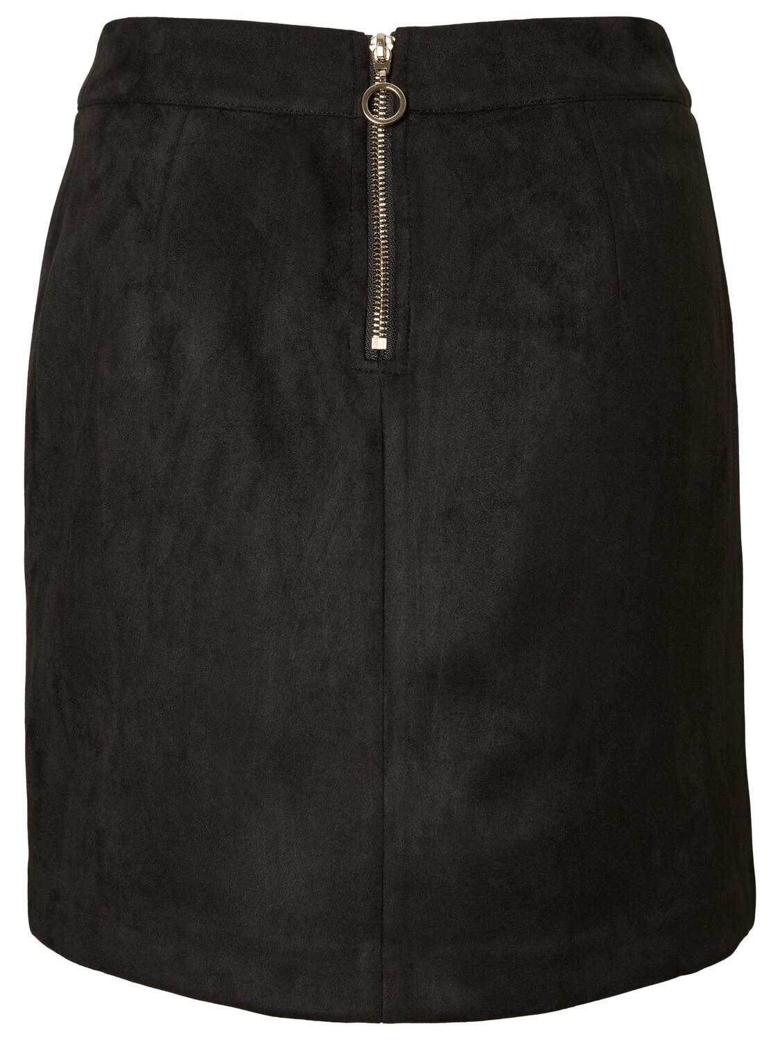 Vero Moda Short Skirt Women Black