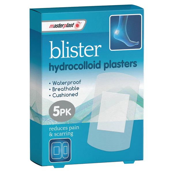 Masterplast Assorted Blister Plasters - Clear - Pack Of 5
