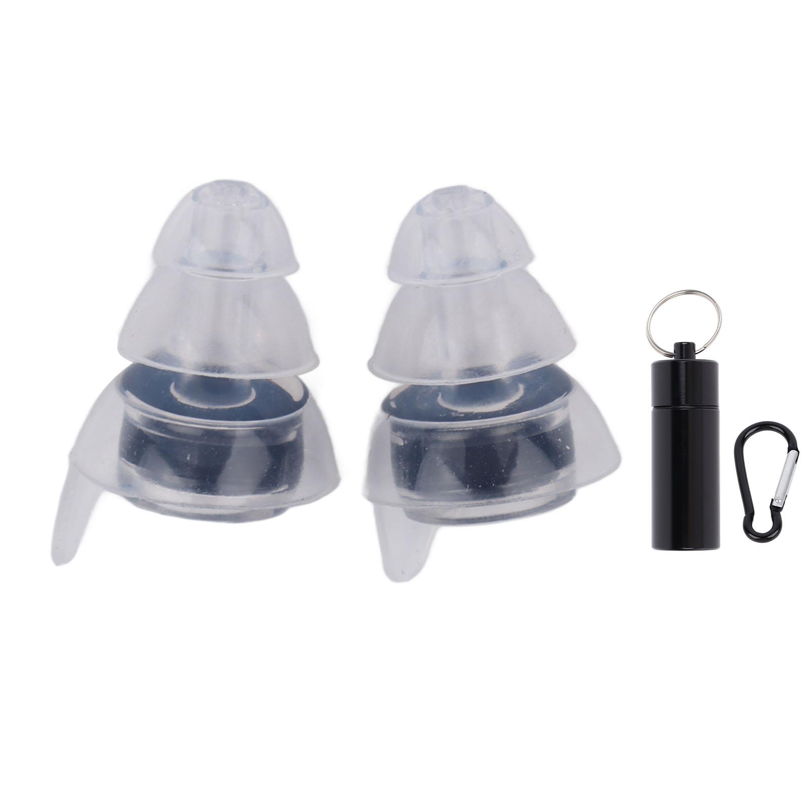 Vestidos Filter Ear Plugs Hearing Protection Noise Reduction Earbuds with Long Bottle and Mountaineering
