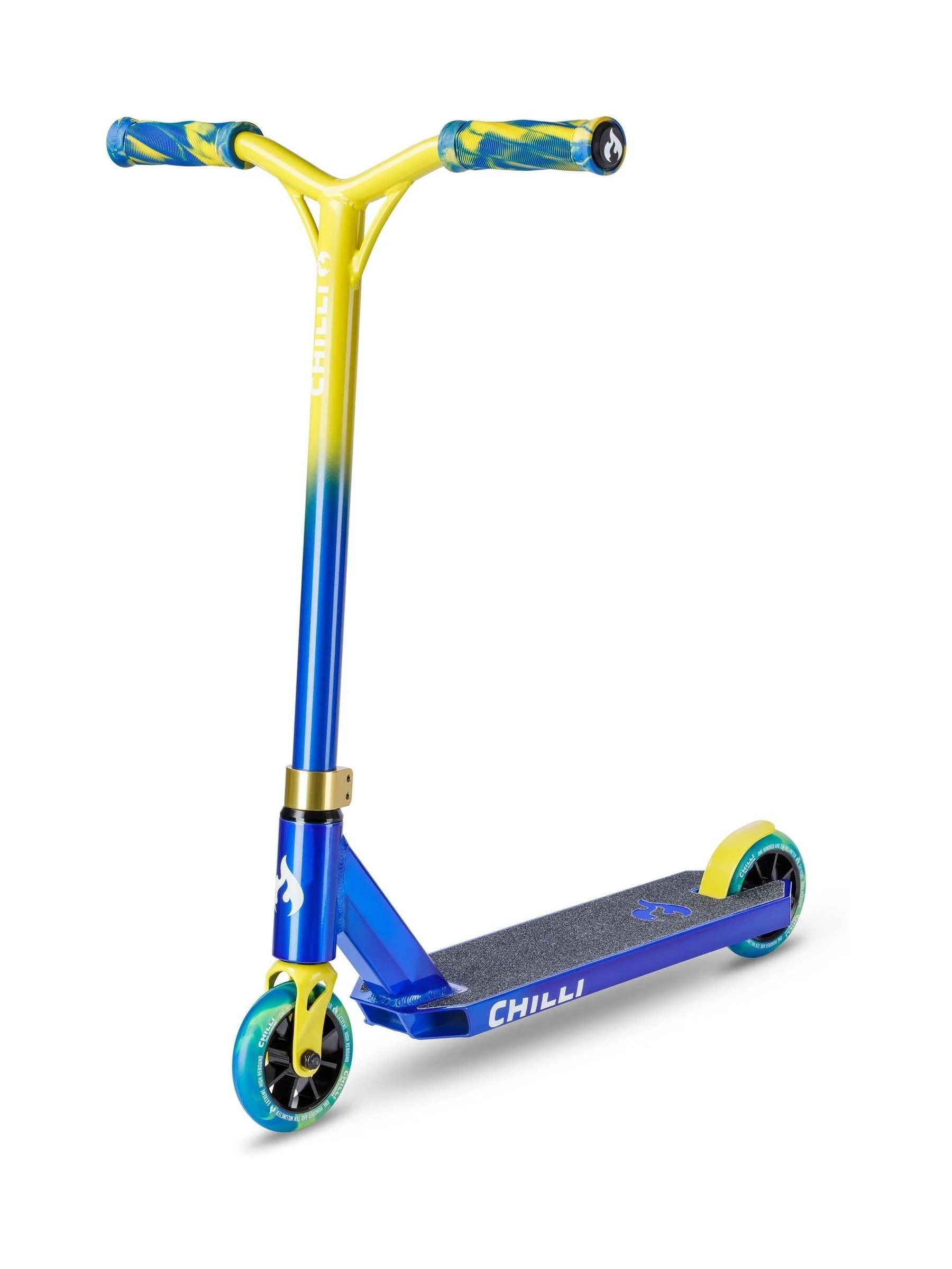 Micro Scooters Blue/Yellow Chilli Pro Jumpstart Scooter