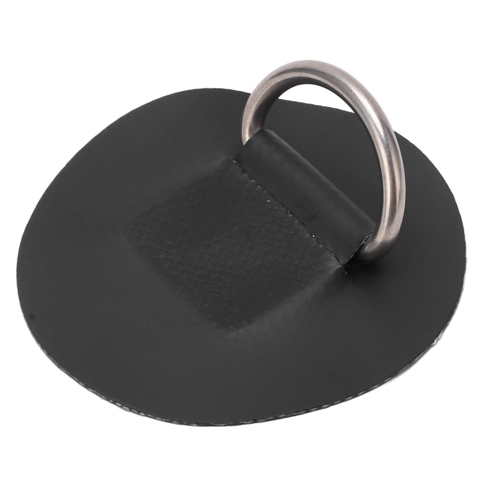 Vestidos Stainless Steel D Ring Patch Single Layer PVC Patch D Ring Patch for Elastic Rope Canoe Rafting