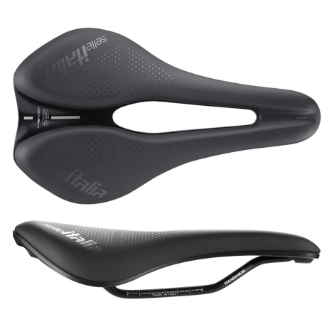 Selle Italia Saddle - Novus Boost Evo Tm Superflow Gravel Saddle Black