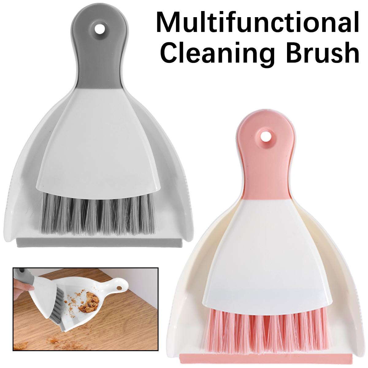 Love Home Garden Mini Dustpan and Brush Set Office Desk Cleaning Set Broom Set Portable Table Top Cleaning Brush and Dustpan Set New