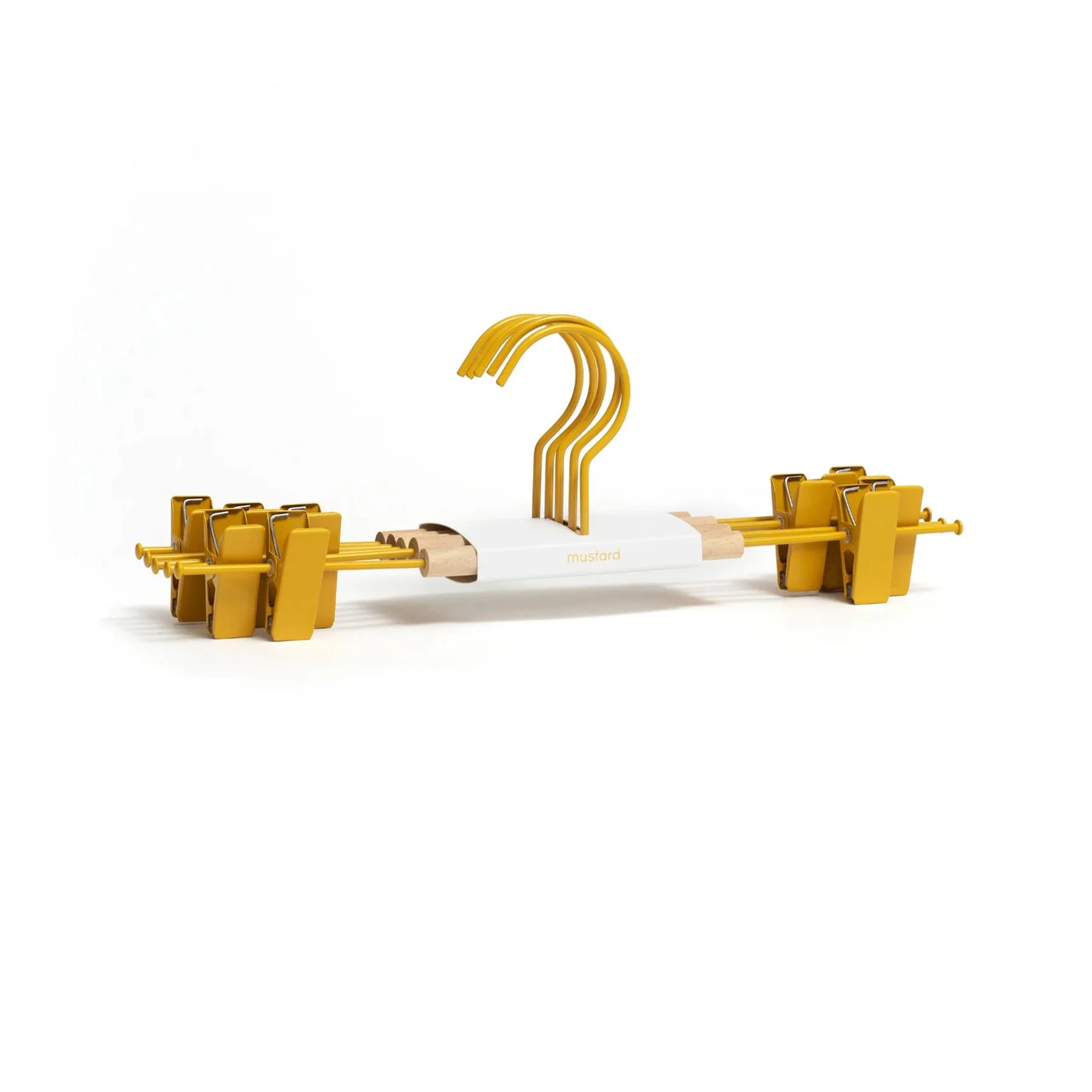 Mustard Made The Clip Hangers - Mustard / Adult : 35cm Mustard Made All Products - Do Not Publish