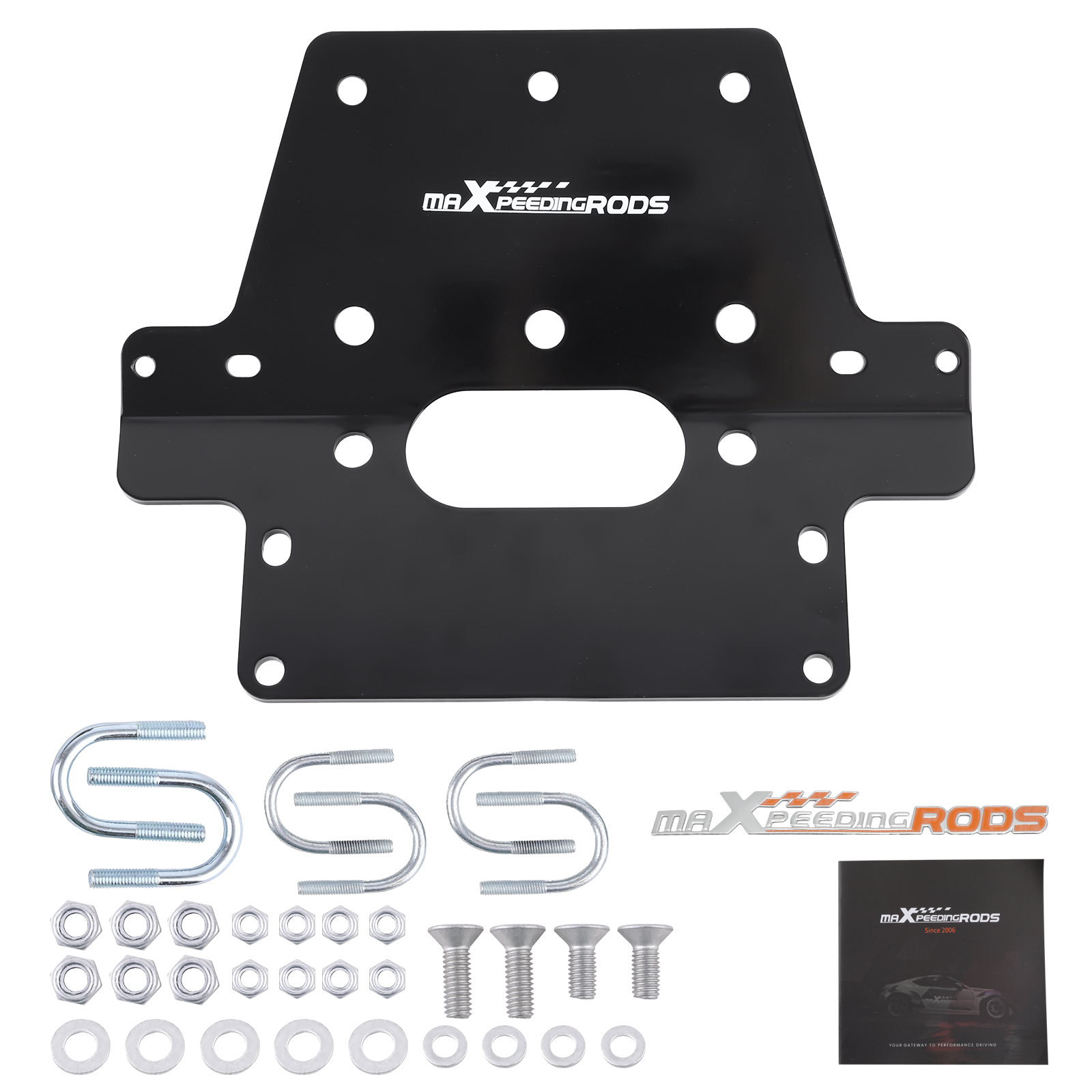 MaXpeedingrods Heavy-duty Atv Winch Mount For 2014 Compatible For Honda Trx420 Rancher At Irs Standard 4-hole