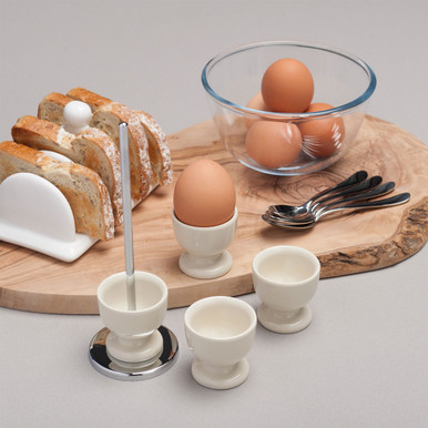Zeal - Stacking Egg Cups Cream