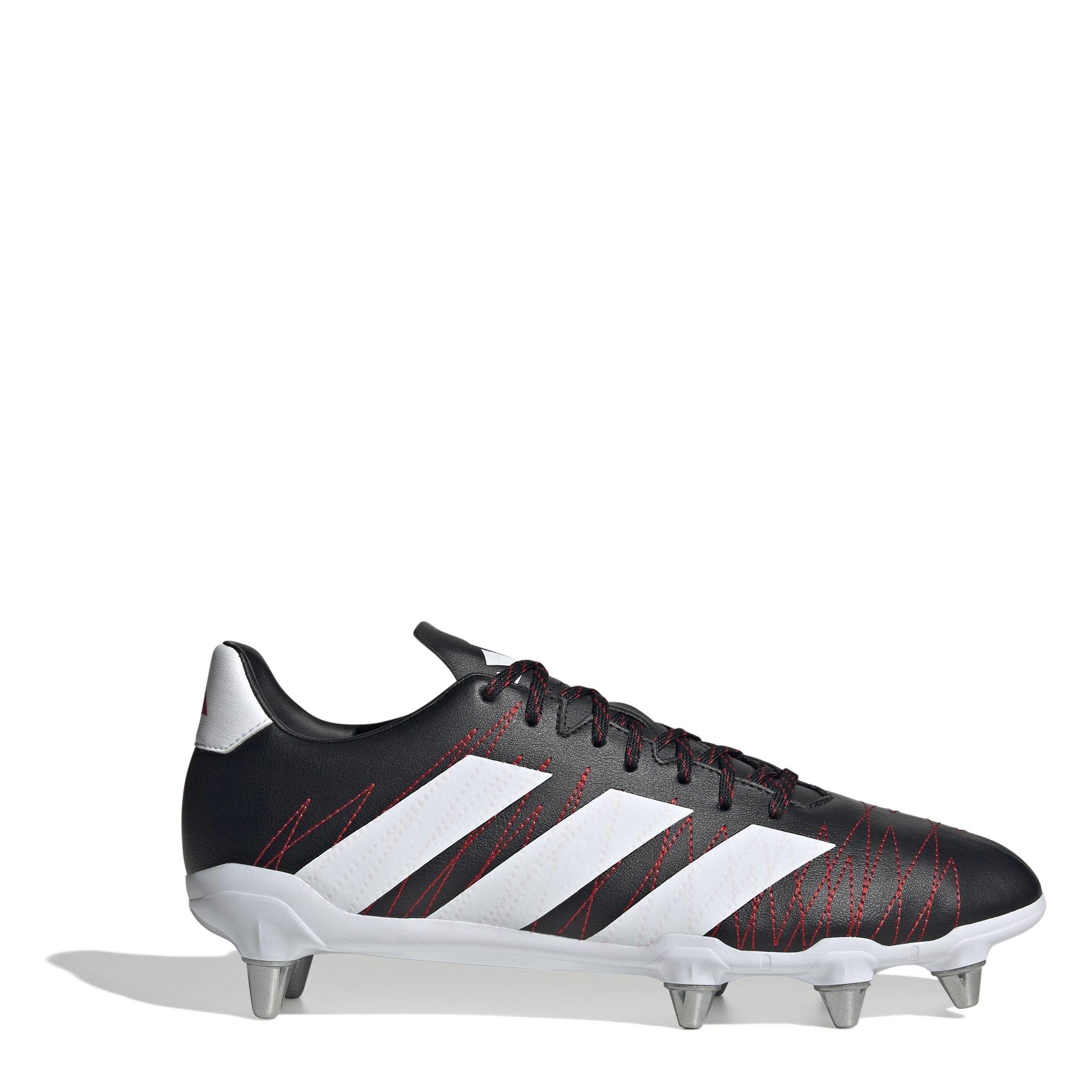 Adidas Kakari Soft Ground Rugby Boots - Black