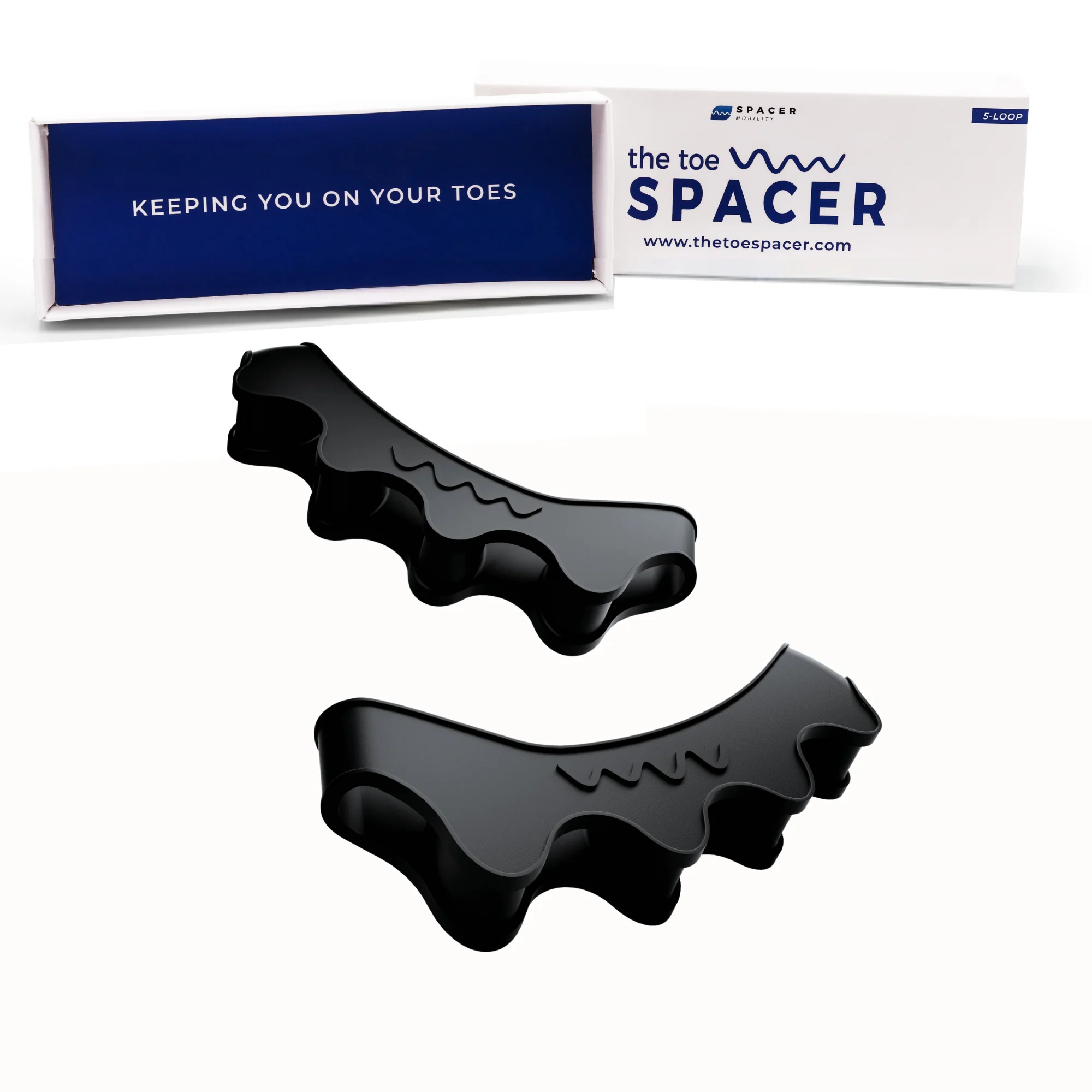 Thetoespacer Spacer Mobility The Toe Spacer - 5-Loop / 1 Pack