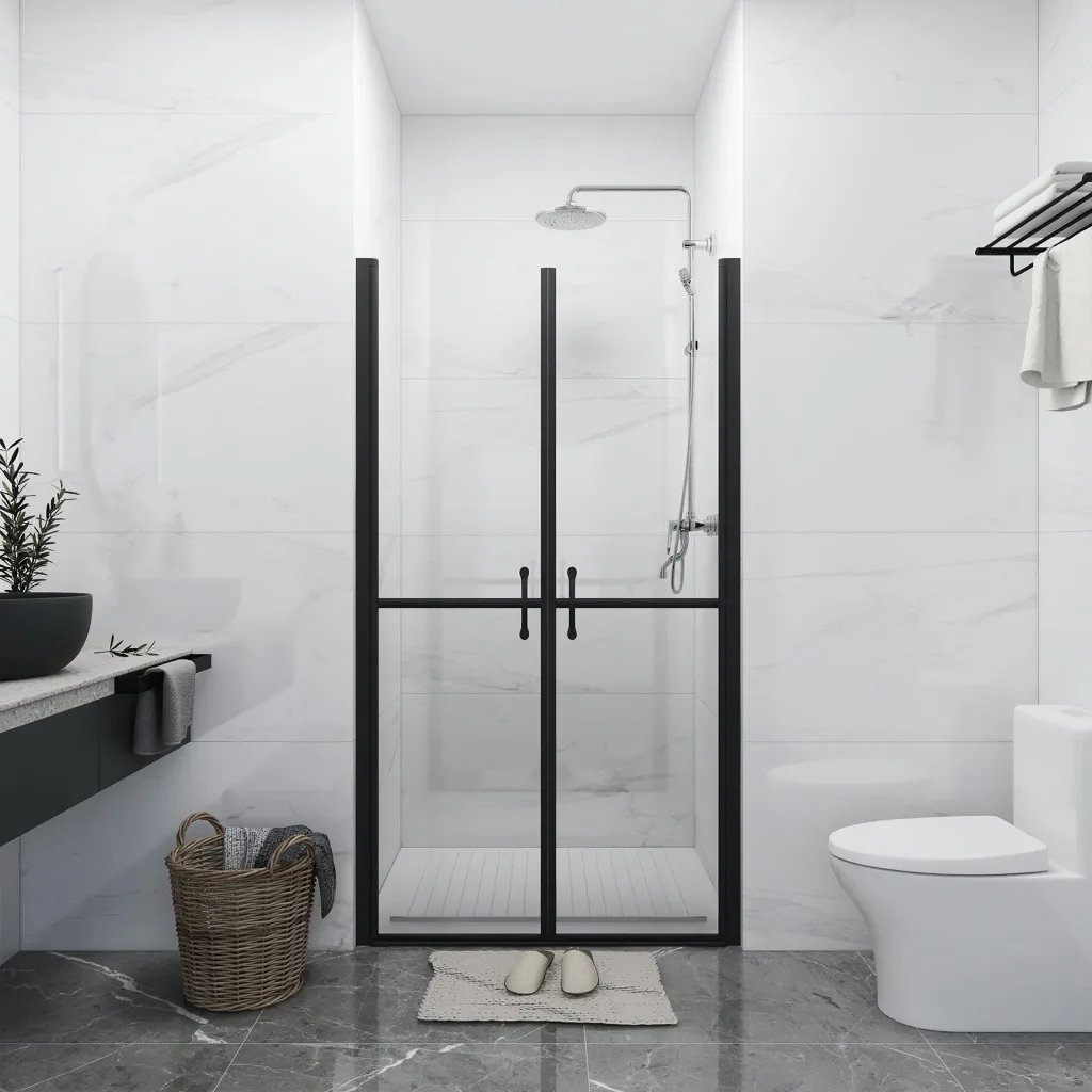 VidaXL Shower Door Clear ESG (98-101)x190 cm
