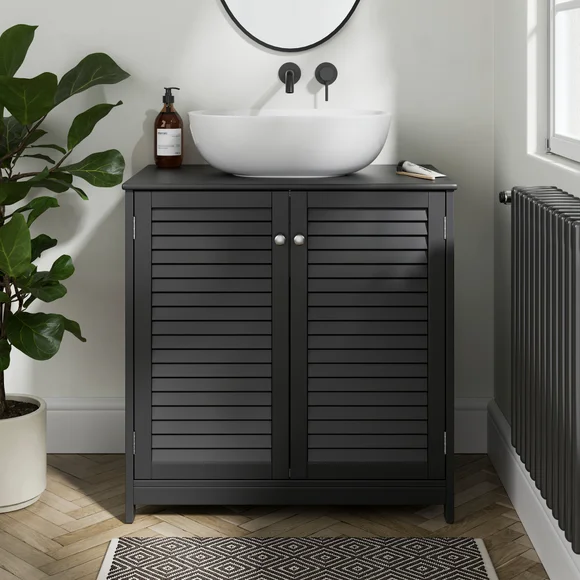 Dunelm Nautical Single Vanity unit