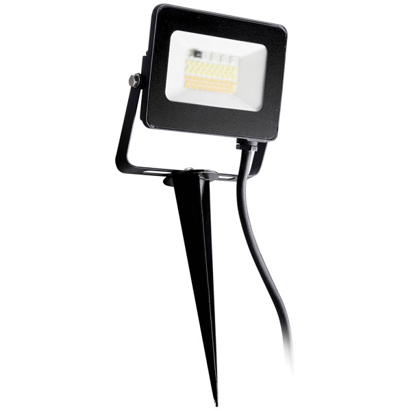 Heitronic Kingston udendørs LED-spot med jordspyd, RGBW