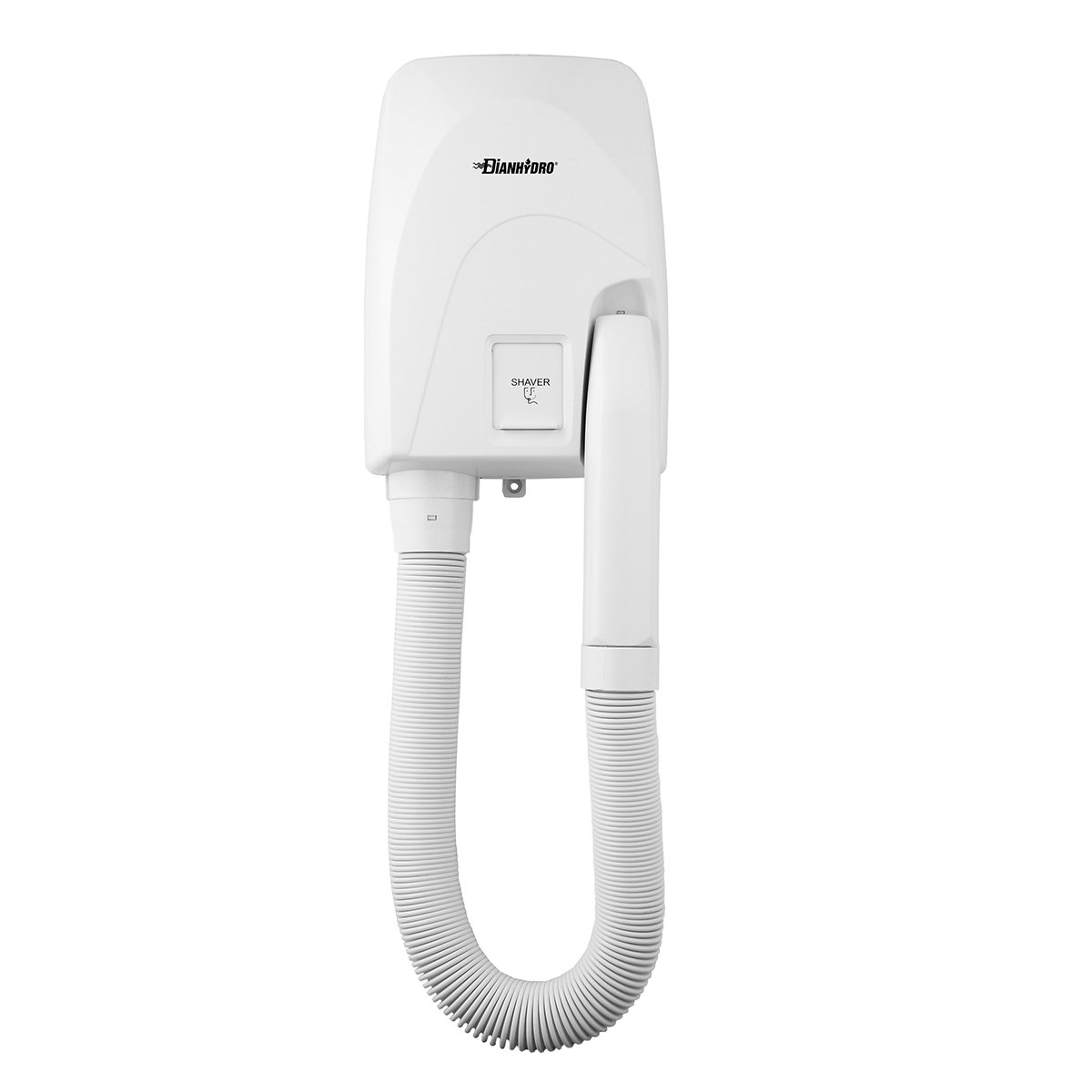 Nessuno Asciugacapelli a muro tubo antistrappo phon elettrico per albergo hotel Macao