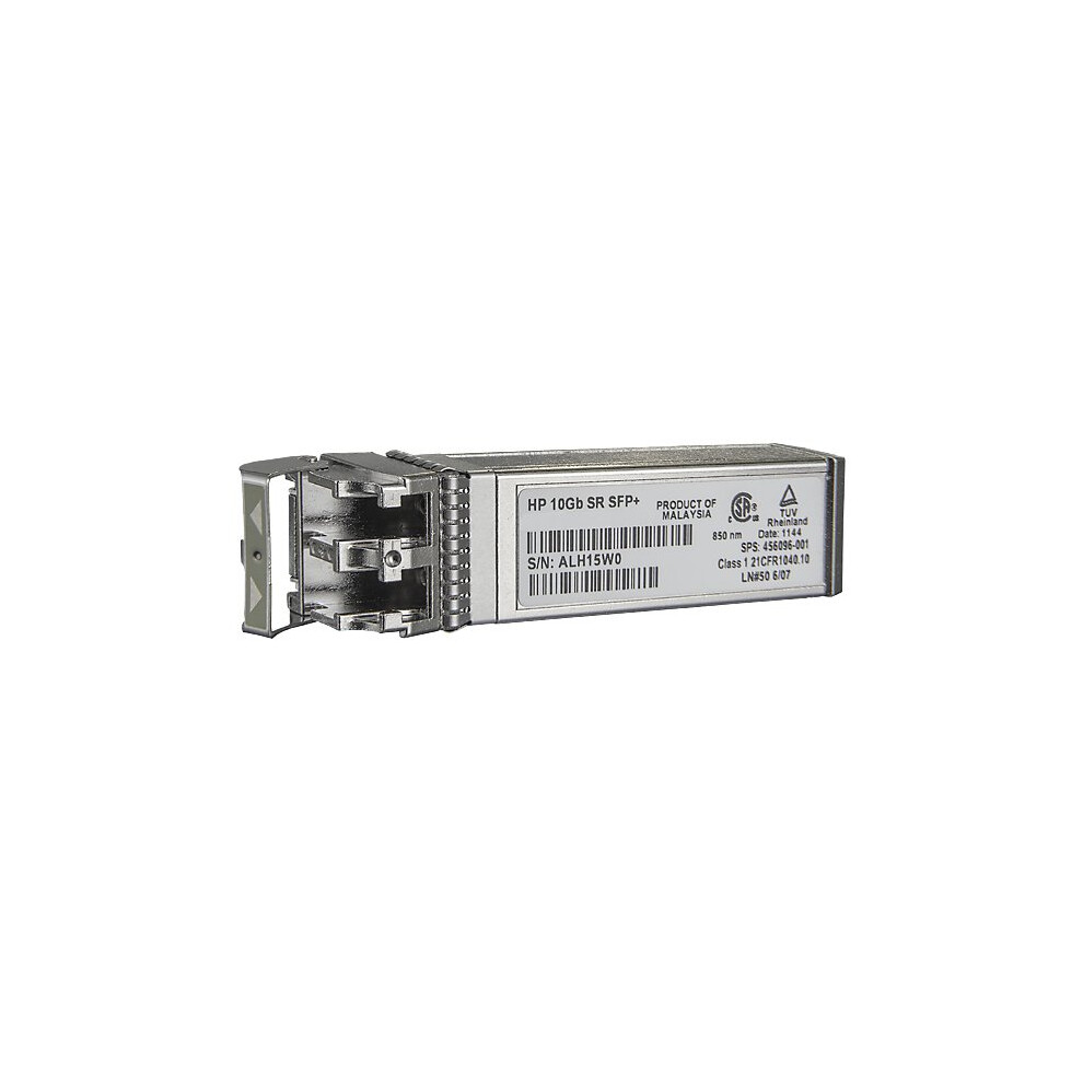 HP E - SFP+ transceiver module - 10GBase-SR - LC multi-mode - plug-in module - up to 300 m