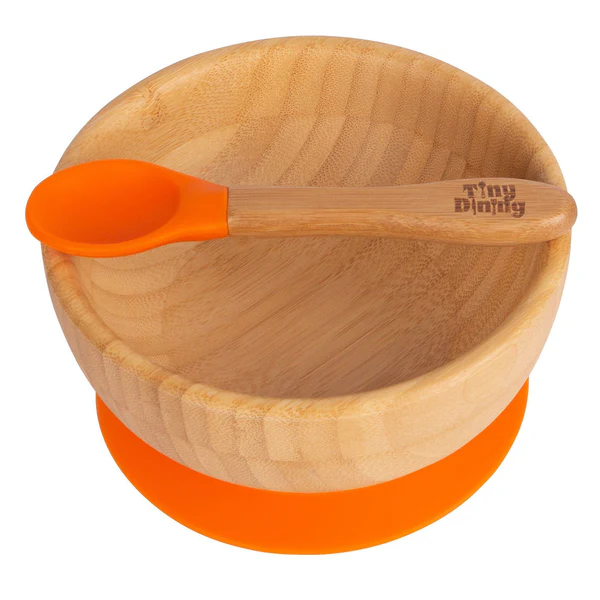 Children's 2 Piece Dinnerware Set, Service for 1 orange