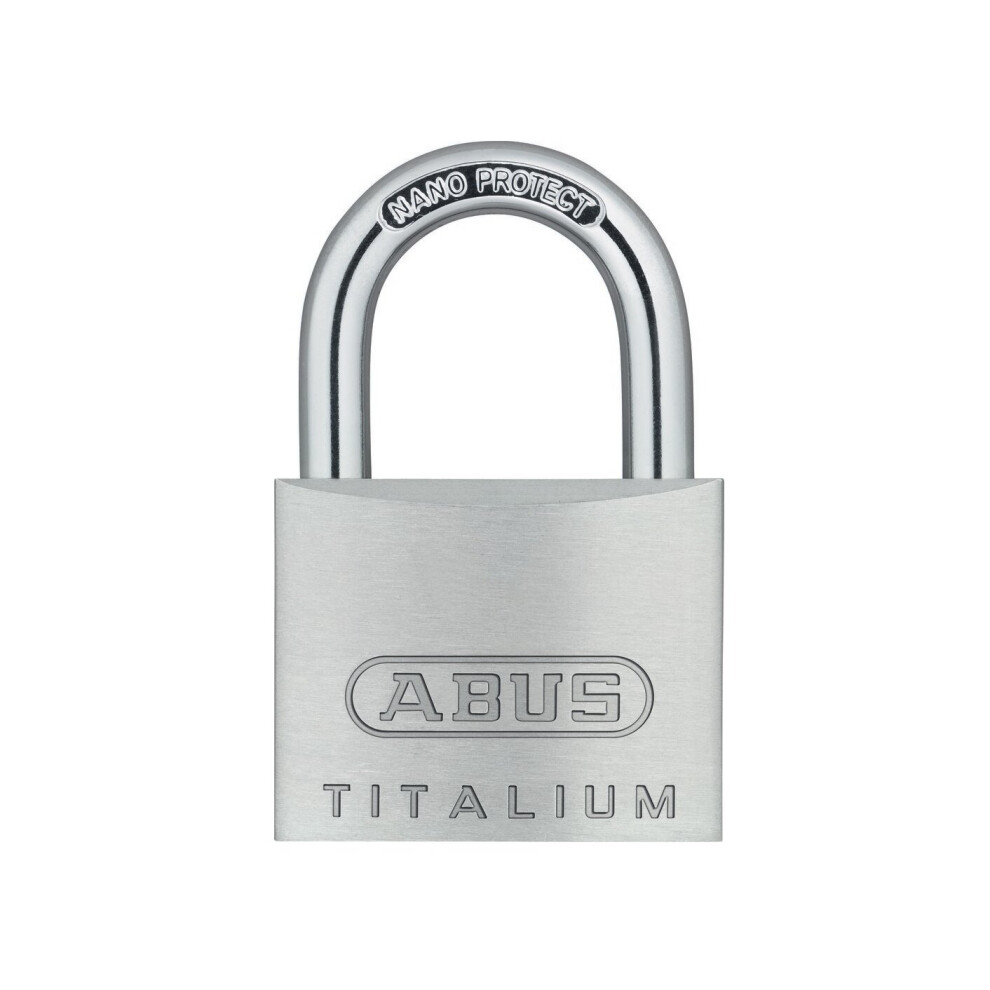 Abus 64TL/40 Titanium Aluminium Key Padlocks - 40mm, Pack of 4