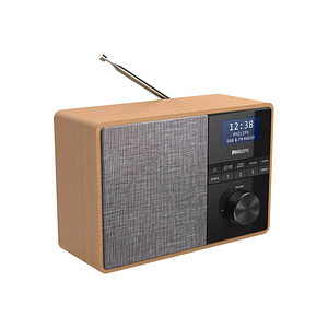 Philips TAR5505 Digital Radio with FM Tuner - Wood