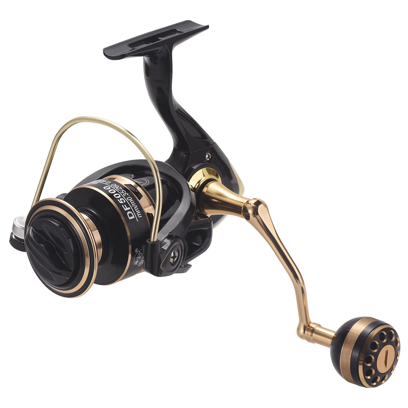 GoolRC 13+1BB Spinning Reel 5.2:1 with Interchangeable Left and Right Handle DF3000