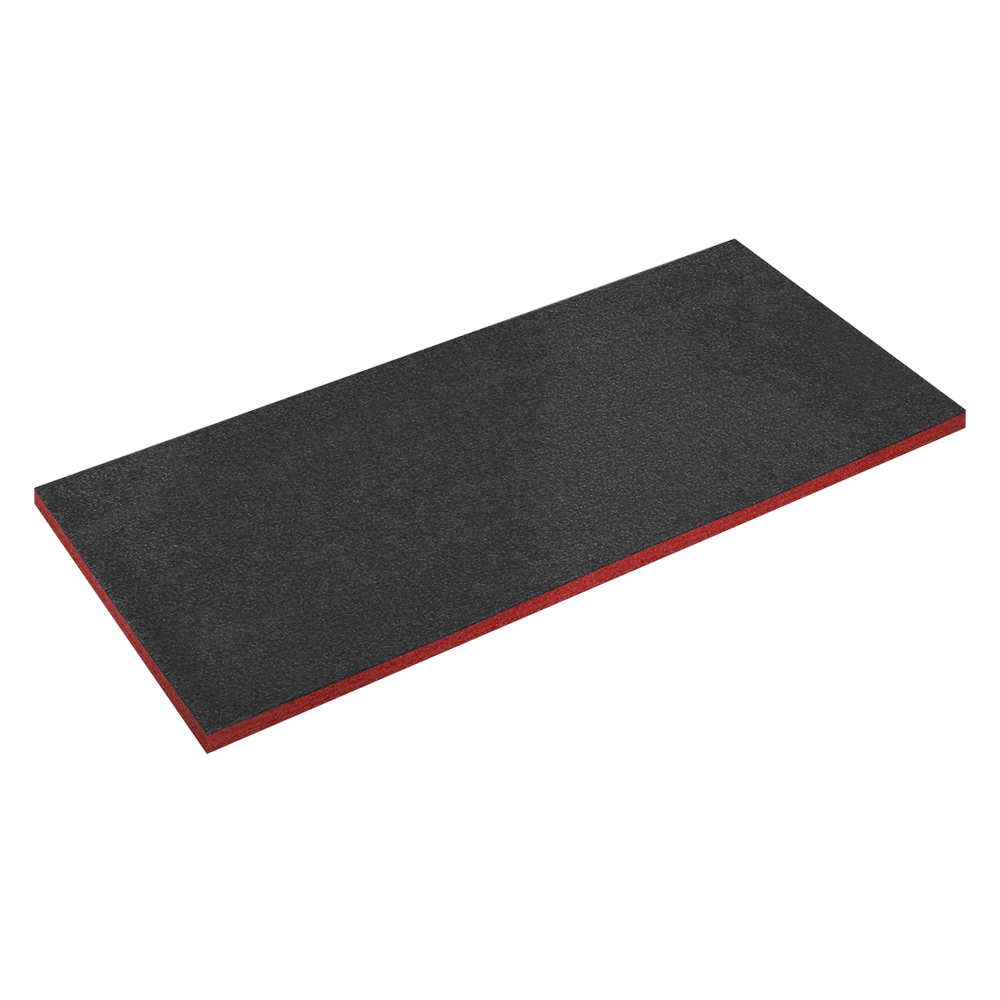  Red Easy Peel Shadow Foam for Tool Chests and Cabinets 1200mm 550mm 30mm
