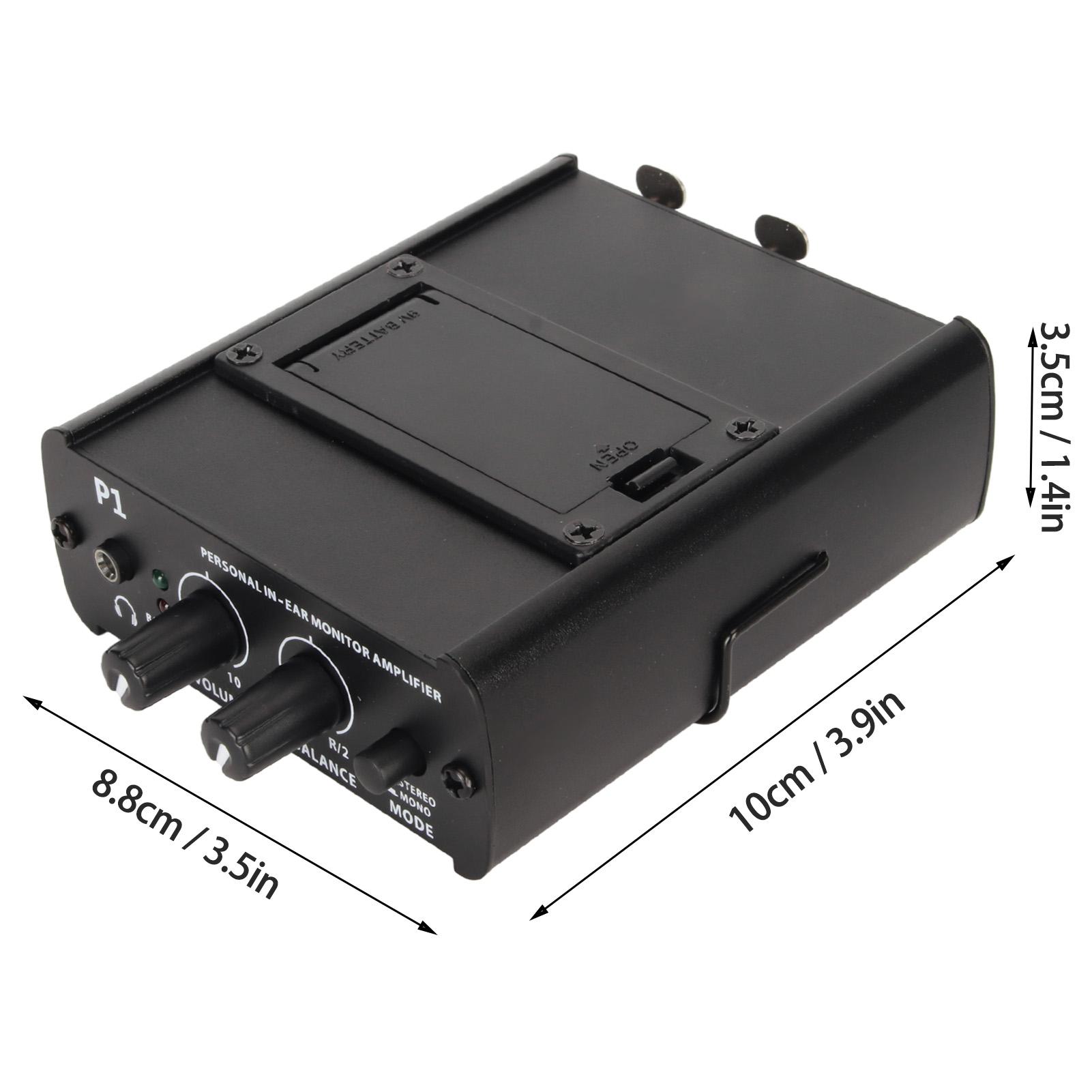 HONOR ELECTRONICS Headphone Amplifier 2CH Stereo Passive Mixer Portable Studio Headphone Amplifier Mixer