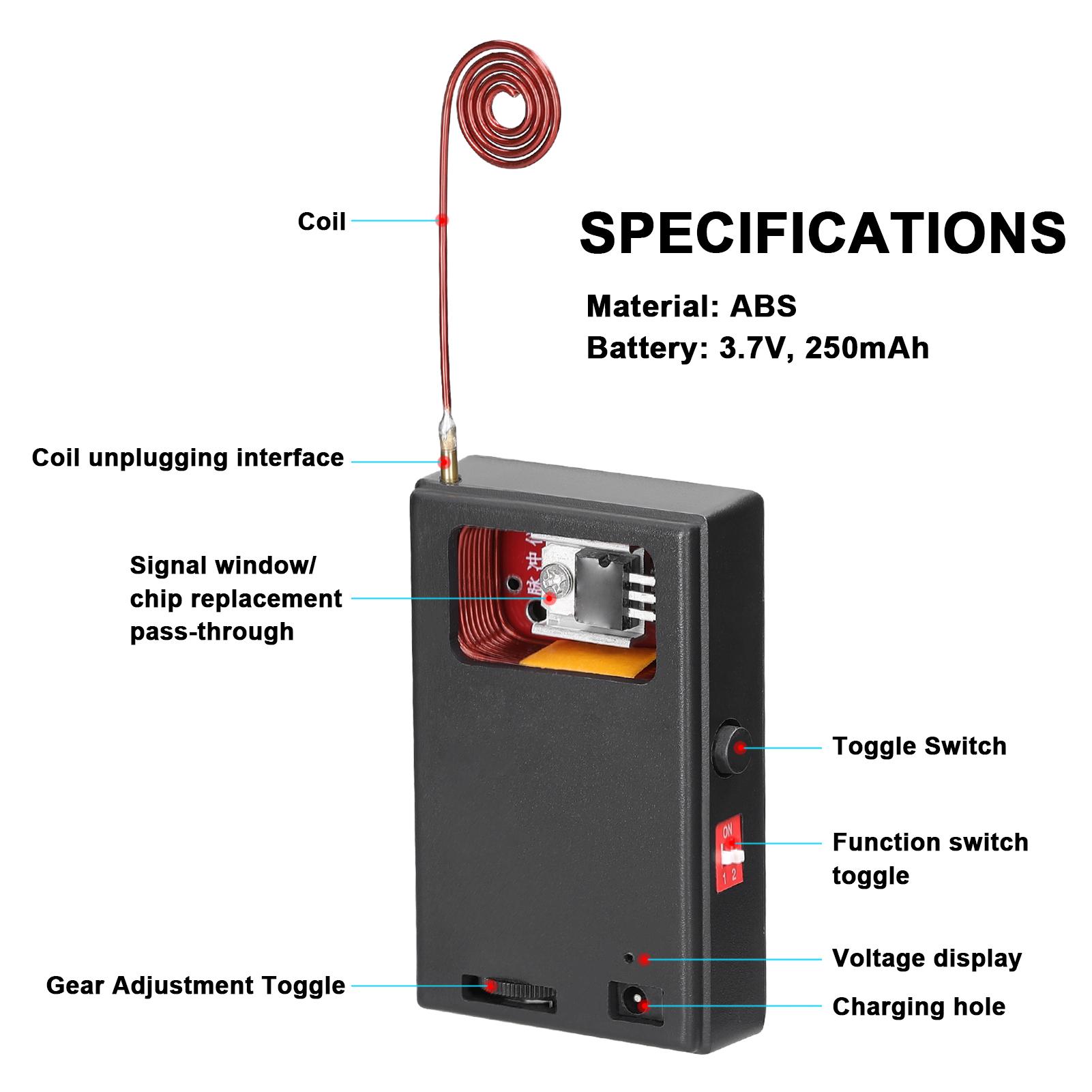 3d Printing Machine Multifunctional High Frequency EMP Generator Electromagnetic Pulse Generator Fingerprint Lock EU Plug
