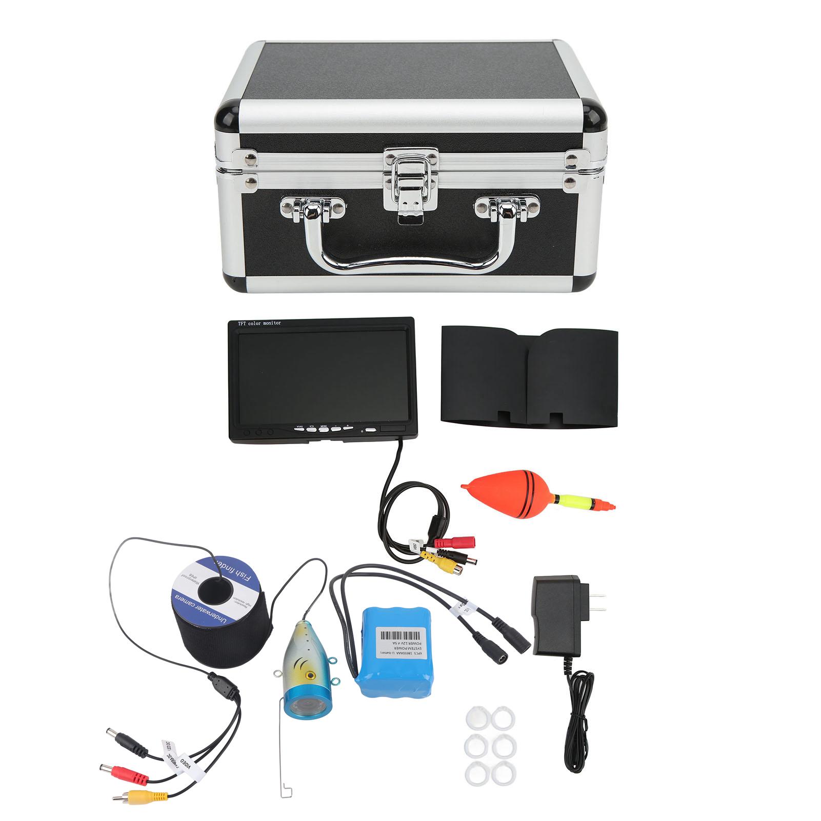 Fishine 7in Underwater Fishing Camera Waterproof Fishfinder Camera AV Signal Output