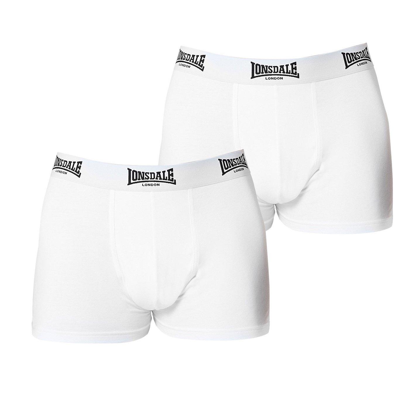 Lonsdale Pack Trunk Mens - White