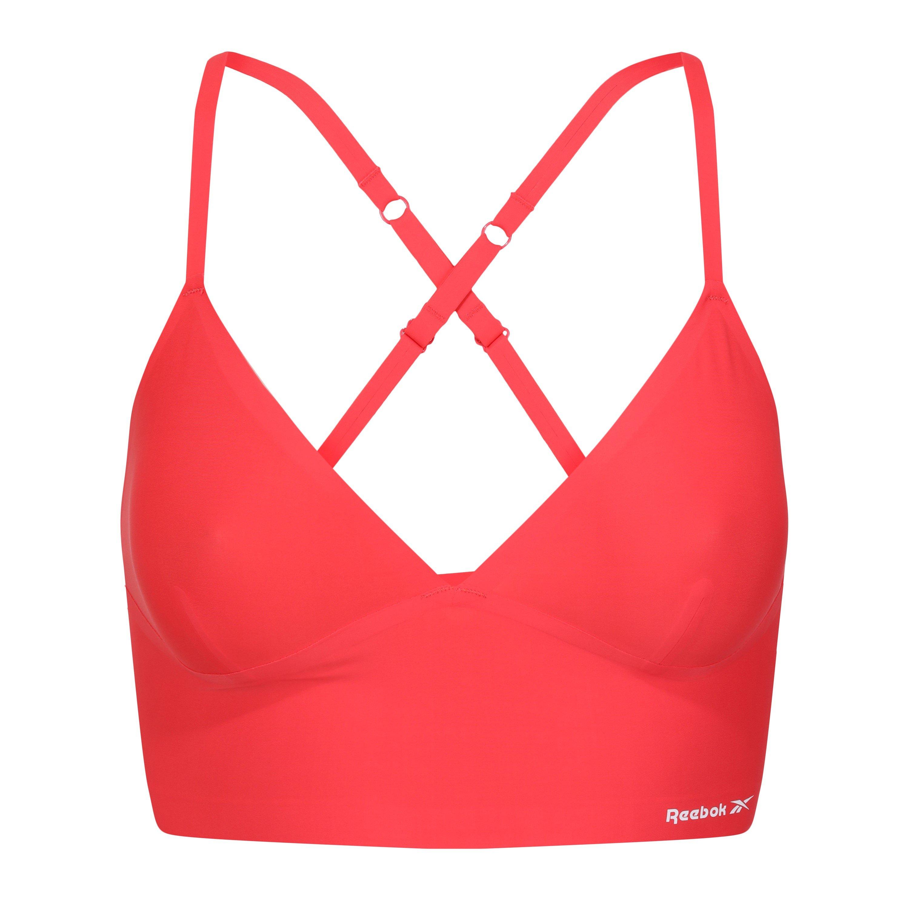 Reebok Bonded Sports Bra Womens - Red
