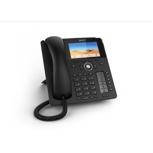 Snom D785 IP phone Black 12 lines TFT