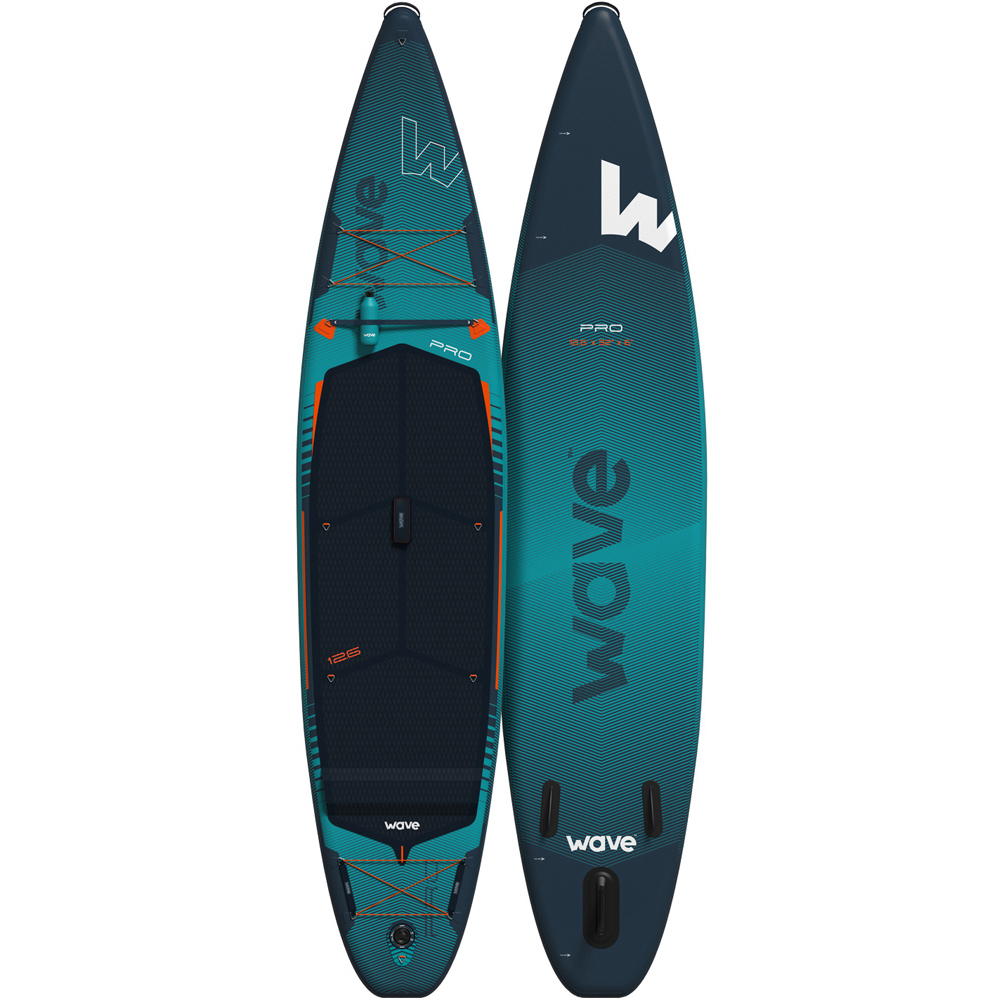 Wave Sups Pro 2.0 SUP Inflatable Paddleboard 12'6ft