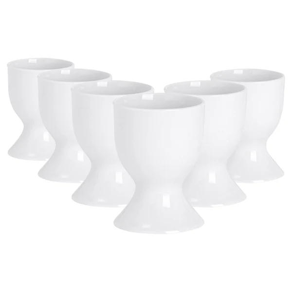 Classic White Egg Cups 5cm Pack of 6