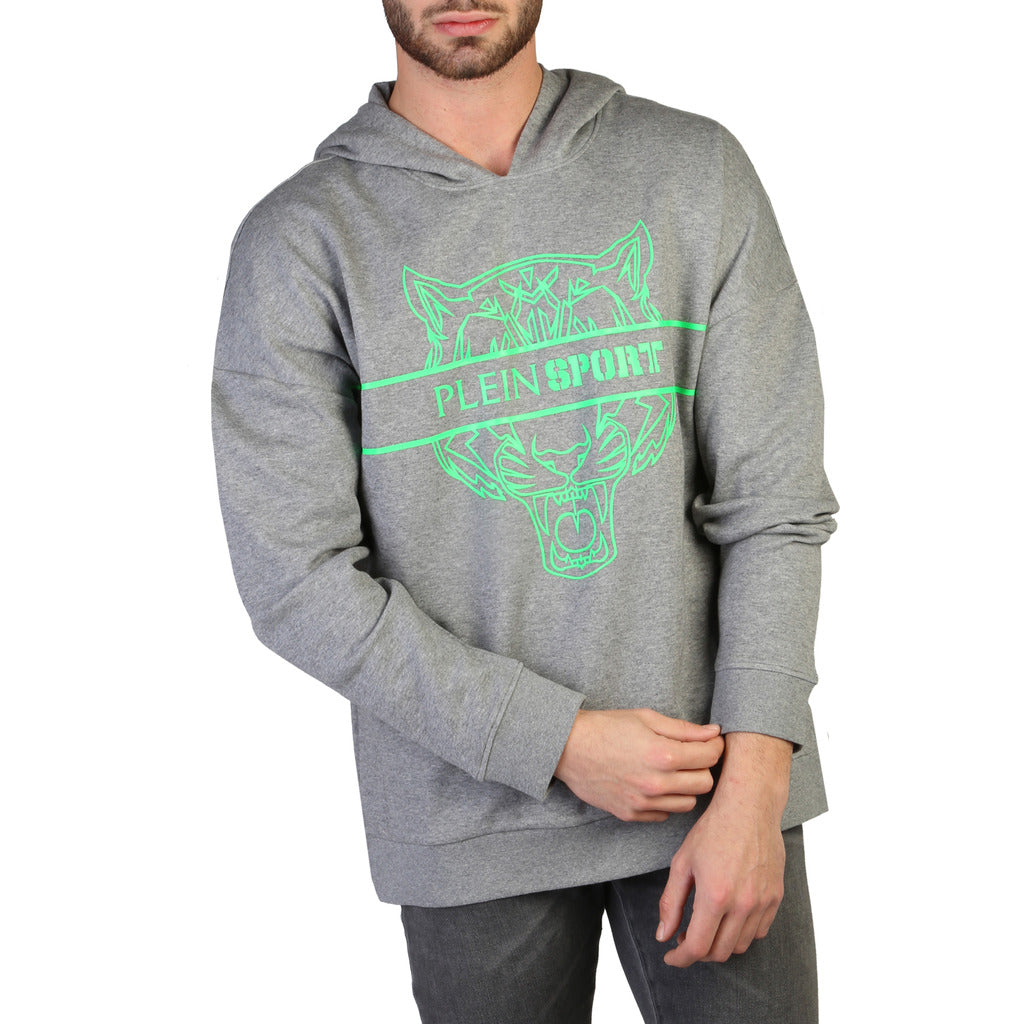 Plein Sport Fips218 Grey Mens Sweatshirts - Size Small