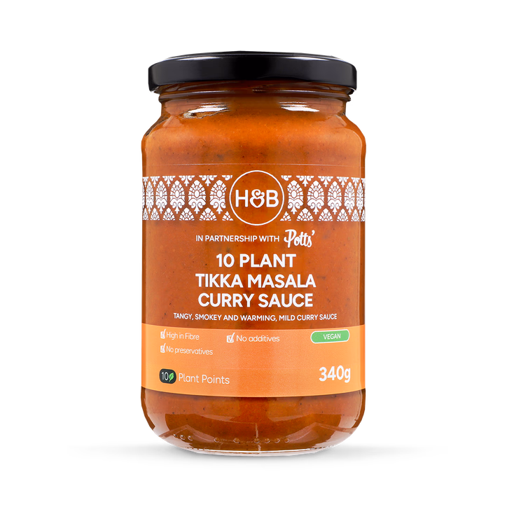 Holland & Barrett 10 Plant Tikka Masala Curry Sauce 340g