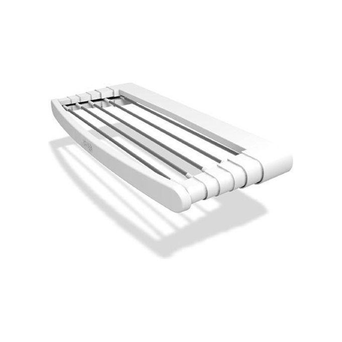 Gimi stendibiancheria stendino a scomparsa da parete alluminio telepack100