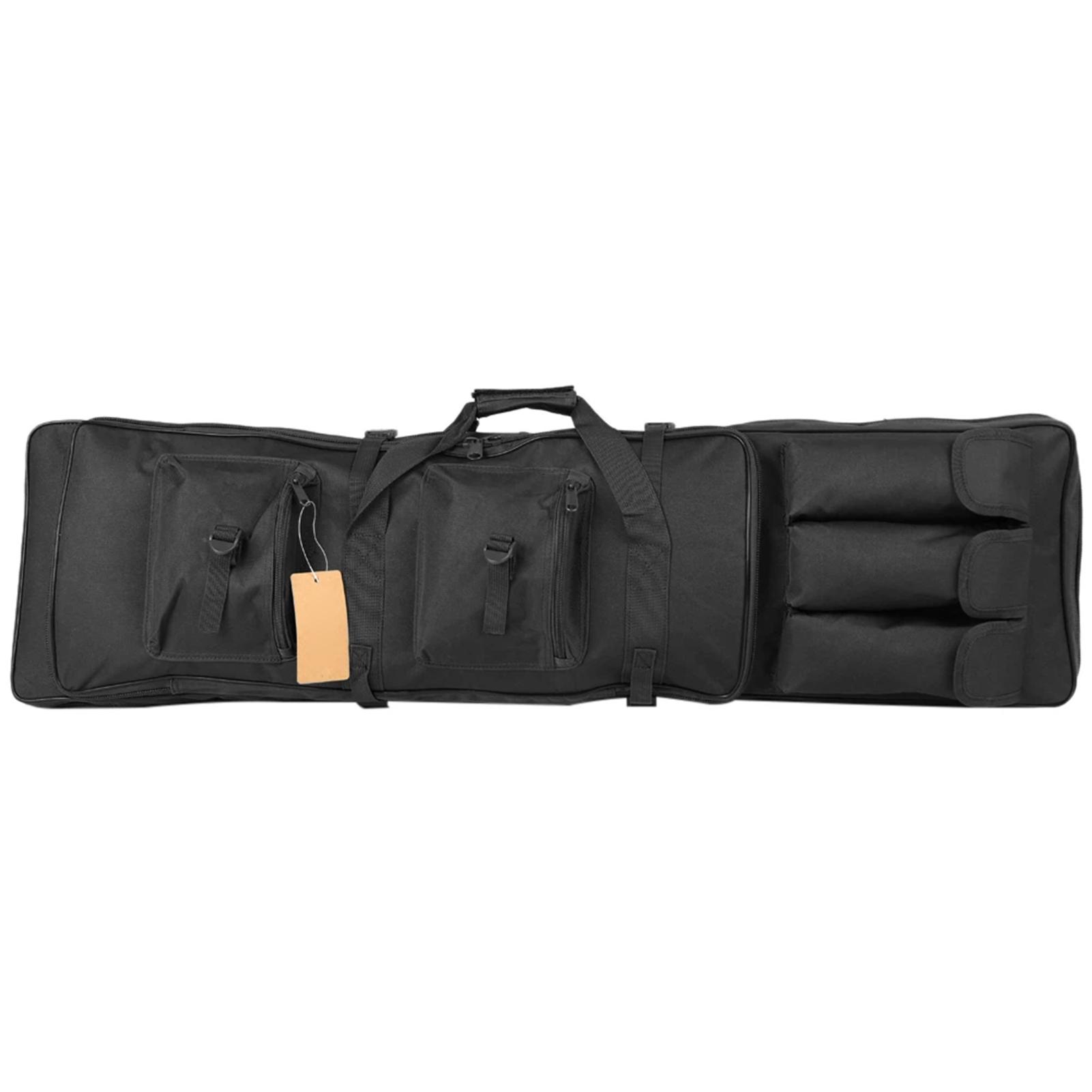 Lixada 36 Outdoor Padded Barrel Carrying Bag Hunting Shooting Gear Scabbard Sheath with Shoulder black